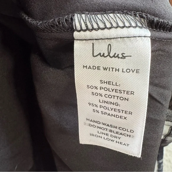 Lulus Glamorous Sweetie Black Burnout Tie-Strap Bustier Midi Dress XL LBD Floral - Picture 7 of 12